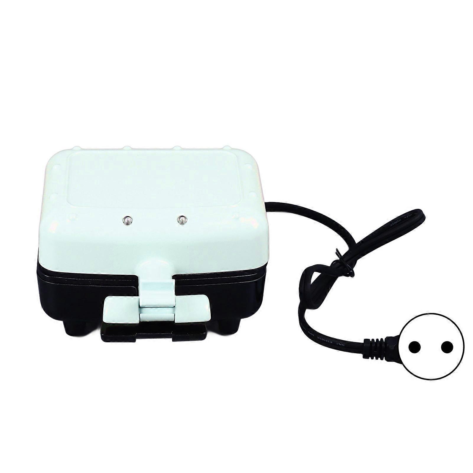 Mini Sandwich Maker Non Stick Plate Indicator Light Cool Touch Handle for Cooking Breakfast Grilled Cheese Double Sided Heating