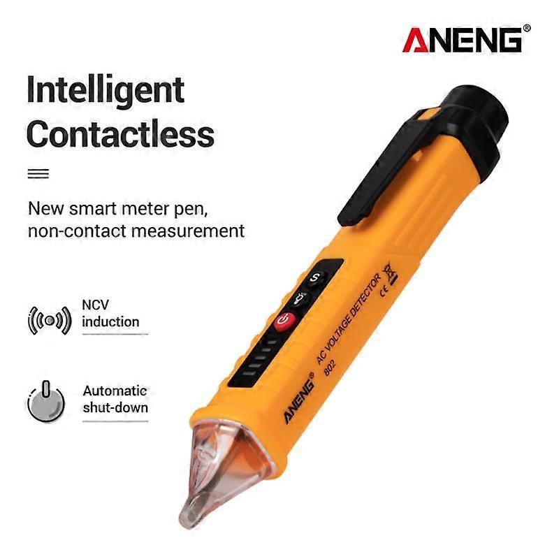 Electric Indicator 12-1000V AC Voltmeter Voltage Detectors Pen Sensitivity-15x2.6x2.4 cm