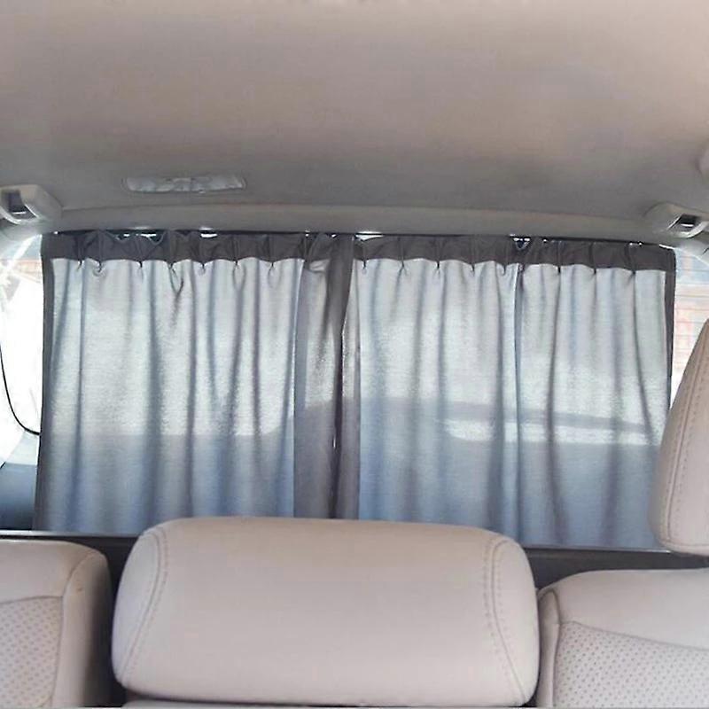 Universal Shrinkable Car Rear Windshield Side Window Sun Visor Blinds Curtain Automotive Sun Shade Anti UV Curtains Car Covers