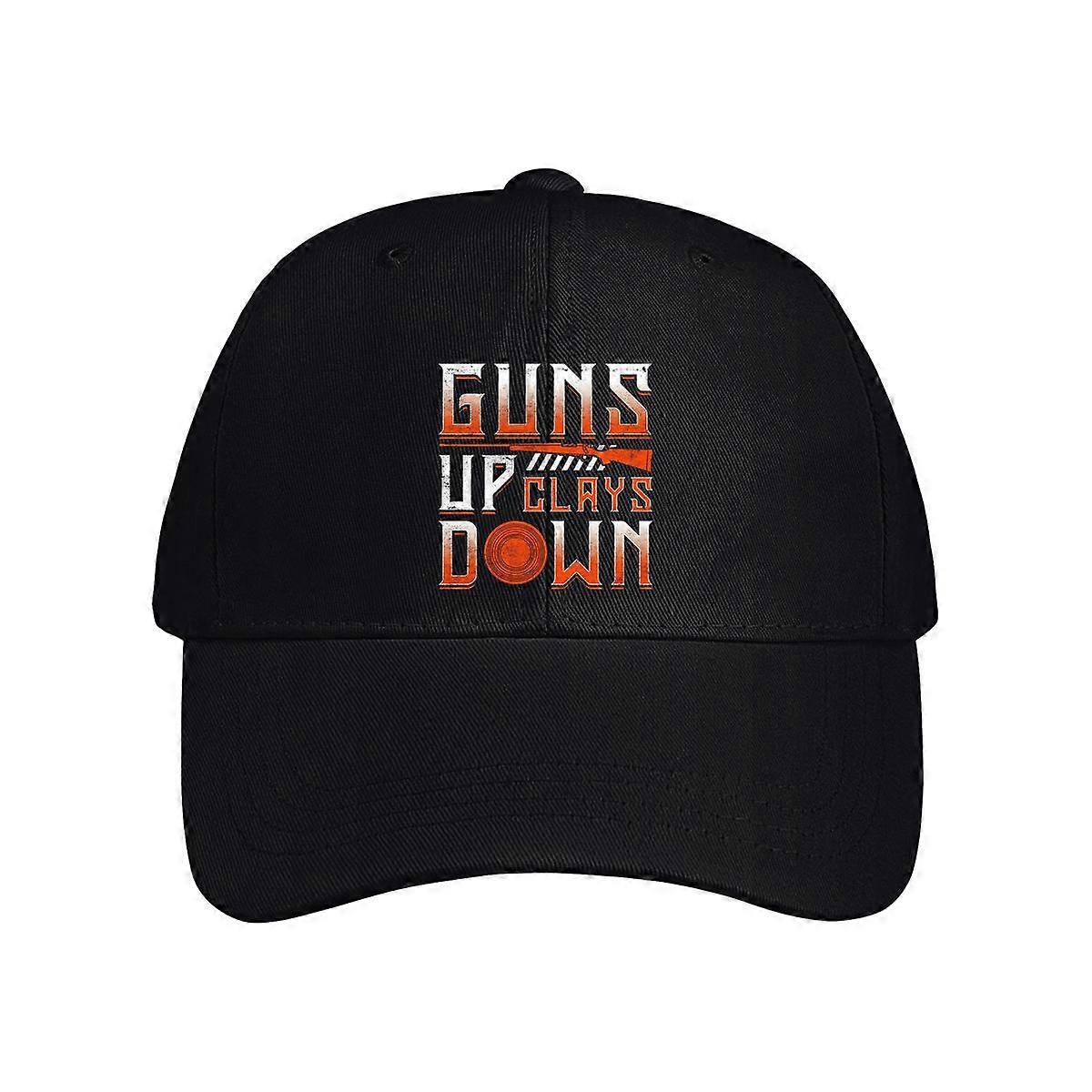 Guns Up Clays Down Baseball Cap