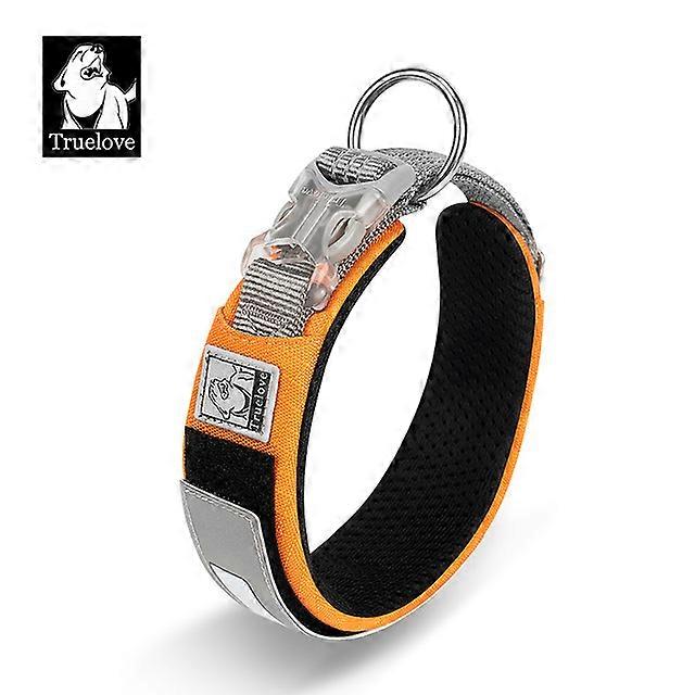 Pet Collar Reflective Multifunctional Personalized Dog Collar DuPont Soft Breathable Adjustable for Large Dogs TLC5611Pet Leashes