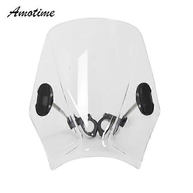 Back Protectors For Keeway Superlight 125 / 150 / 200 Universal ABS Motorcycle Windscreen Windshield Wind Deflector Windshield Covers Screen