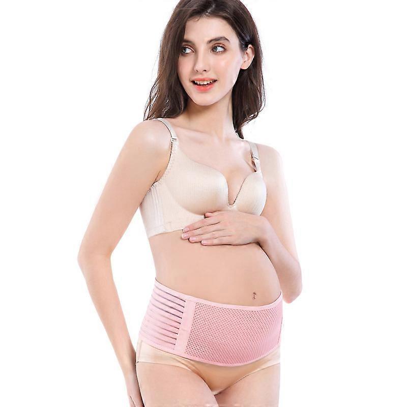 Pink, XL, Maternity belt Maternity belt for waist and tummy support.
