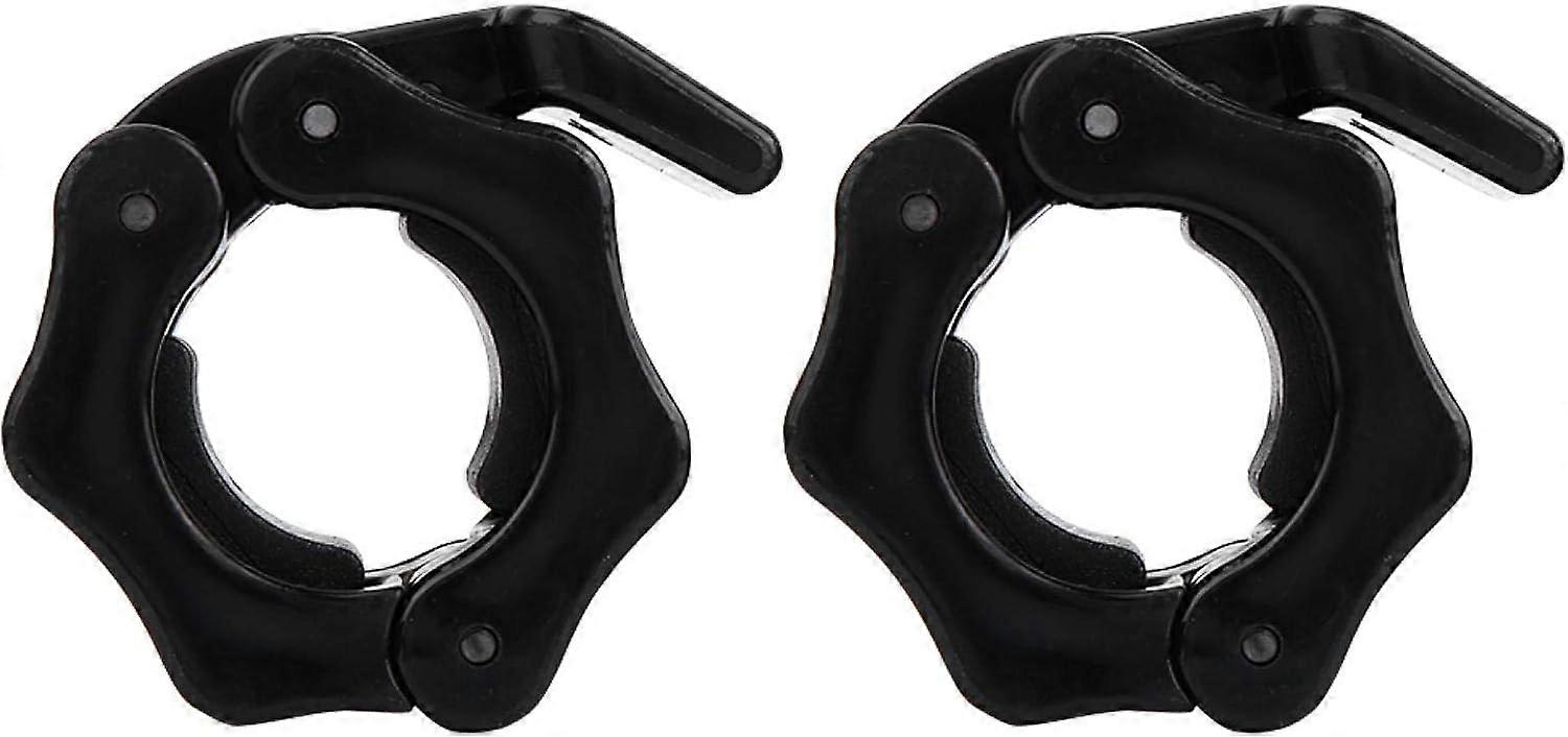 Clamps and locking rings for dumbbell weight training