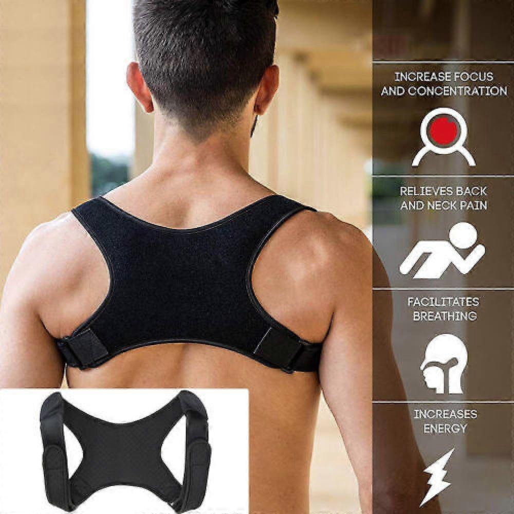 New Spine Posture Corrector Protection Back Shoulder Posture Correction Band Humpback Back Pain Relief Corrector Br ULM