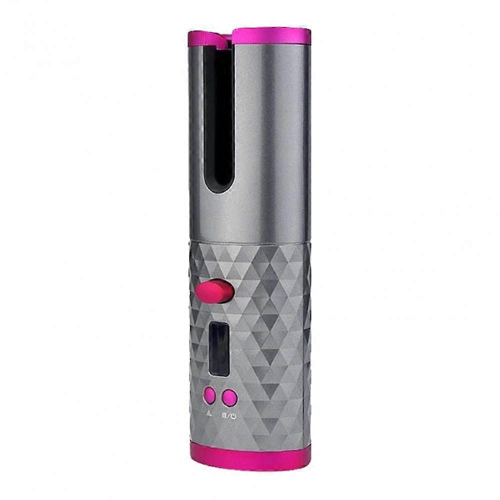 Lockenstab Lcd Display Usb Wiederaufladbare tragbare kabellose automatische Haarlockenwickler Styling Tools für Salon ARU