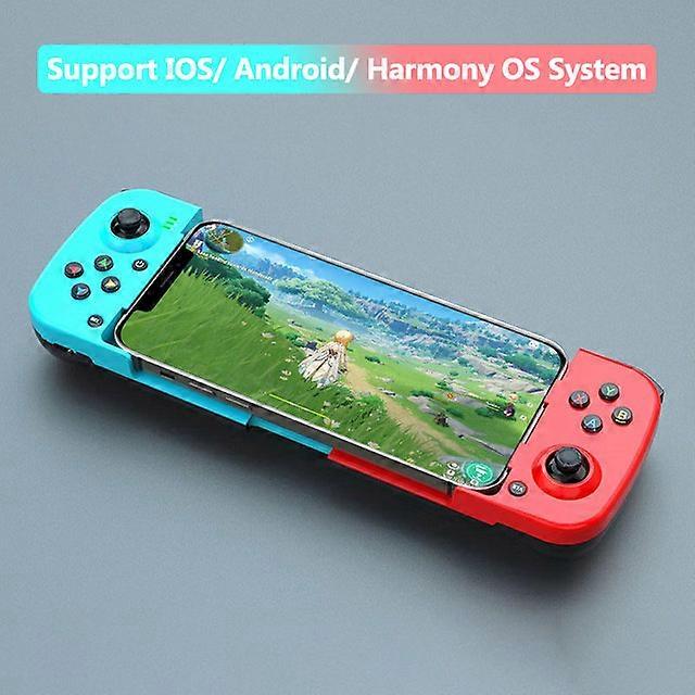 Mobile Game Controller for iPhone/Android/PC with Expandable Support for Hongmeng Mobile Wireless Gamepad Joystick for Switch