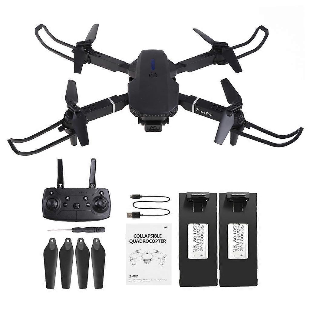 Remote Control Drone Quadcopter WiFi Foldable Drone with 4K Cam Anti-Shake