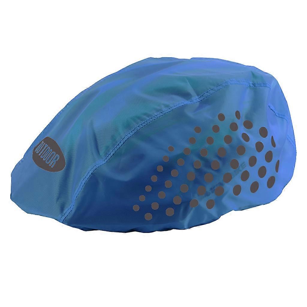 Pokrowiec na kask rowerowy Pokrowiec na kask rowerowy z odblaskowymi paskami