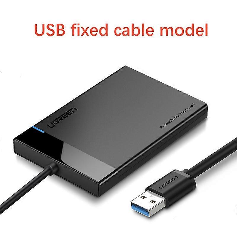 UGREEN HDD Case 2.5 SATA to USB 3.0 Adapter Hard Drive Enclosure for SSD Disk HDD Box Type C 3.1 Case HD External HDD Enclosure