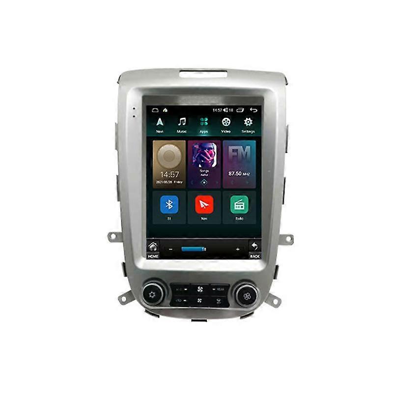 For Hyundai Santa Fe 2006-12 Android Car Radio Stereo 4g 8-core Carplay Tesla Vetical Screen 9.7 Multimedia Player 1-32GB quad-core-S(no carplay)