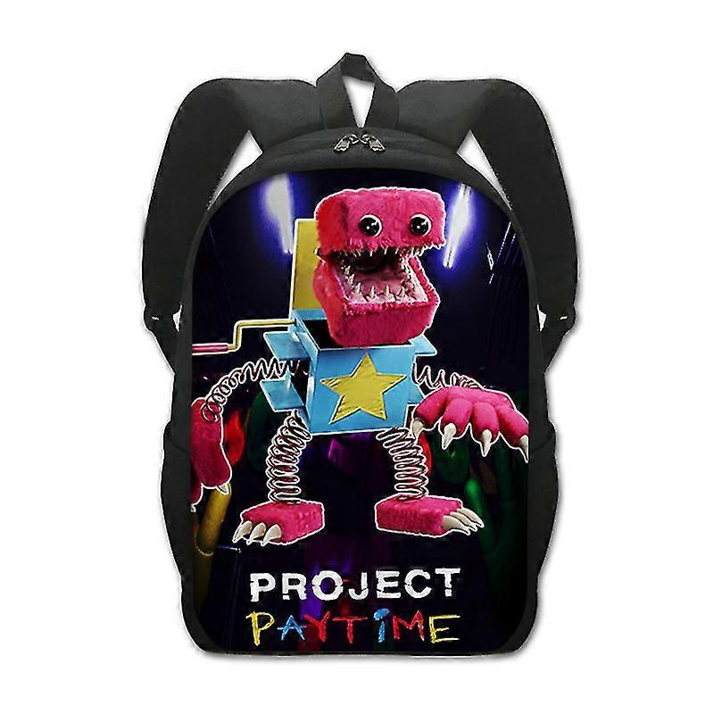 Project Playtime Boxy Boo Student Bag Large Capacity Polyester Burden-reducing Backpack Computer Bag