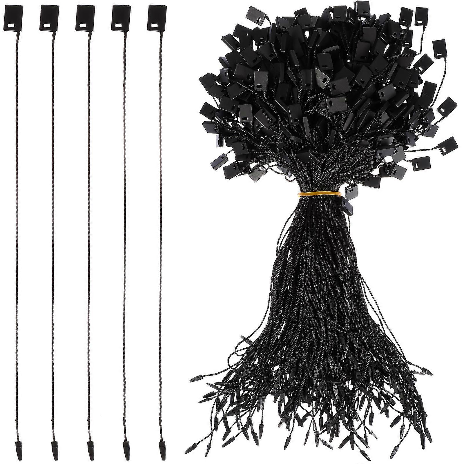 950 Pcs Hang String Tags String Fasteners Garment Tags Snap Lock Loop Fasteners Hook Ties Signs