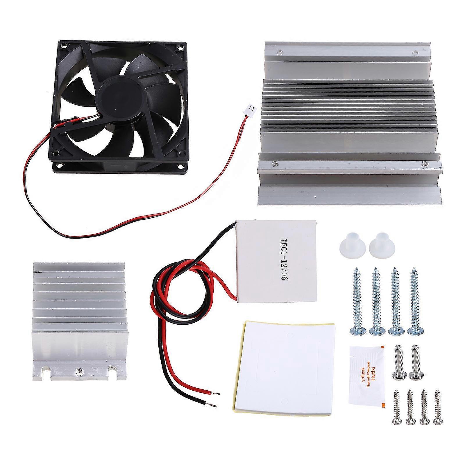 60w 12v Refrigeration Cooling System Semiconductor Refrigeration Cooler Kit