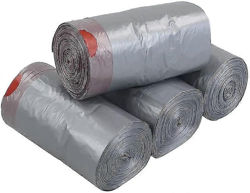 Drawstring Trash Bag, Small Garbage Bag,6 Rolls 90 Counts