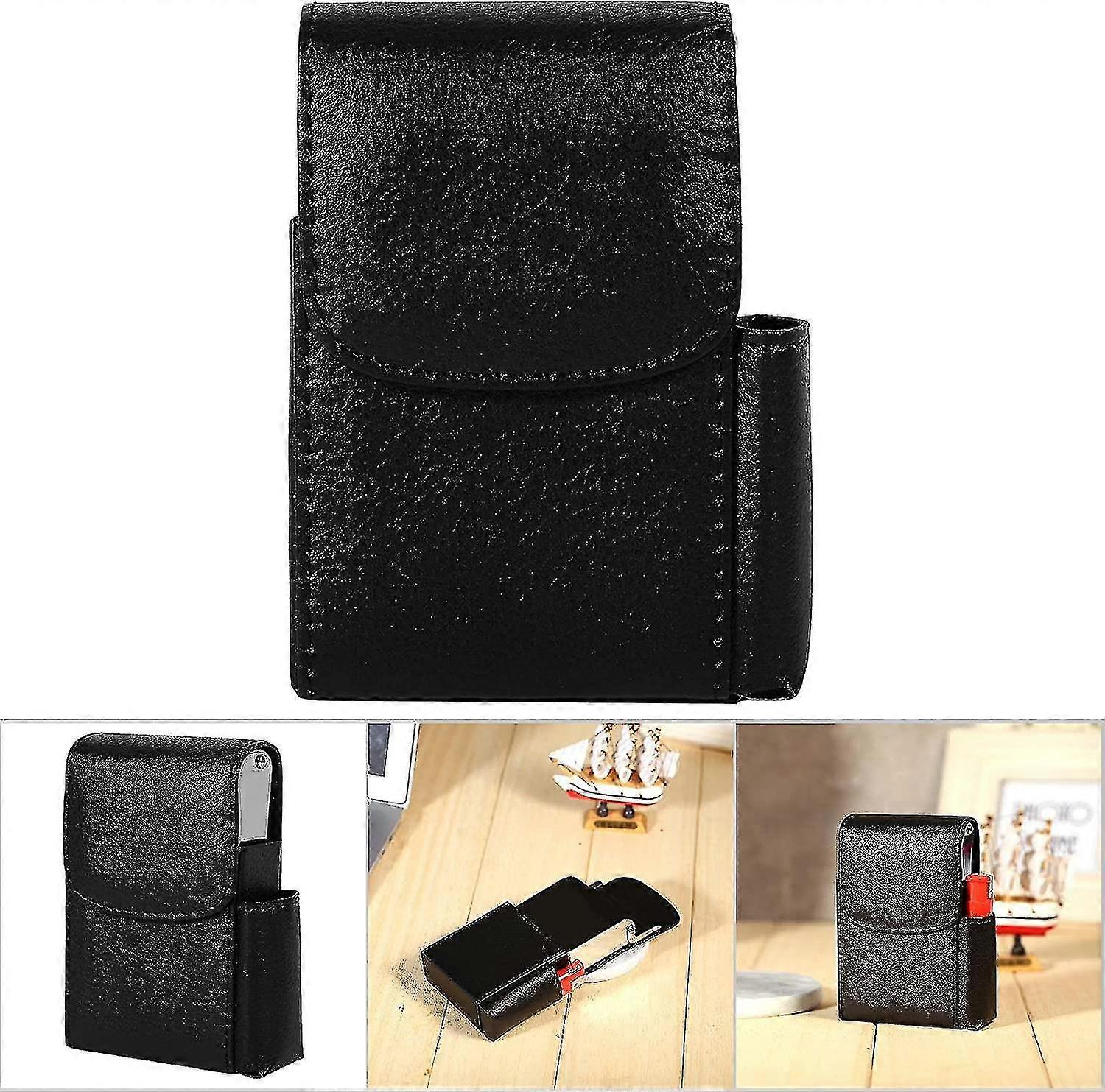 Case For Leather Cigarette Organizer Pu Storage Box For Cigarettes Cigarette Case Gift