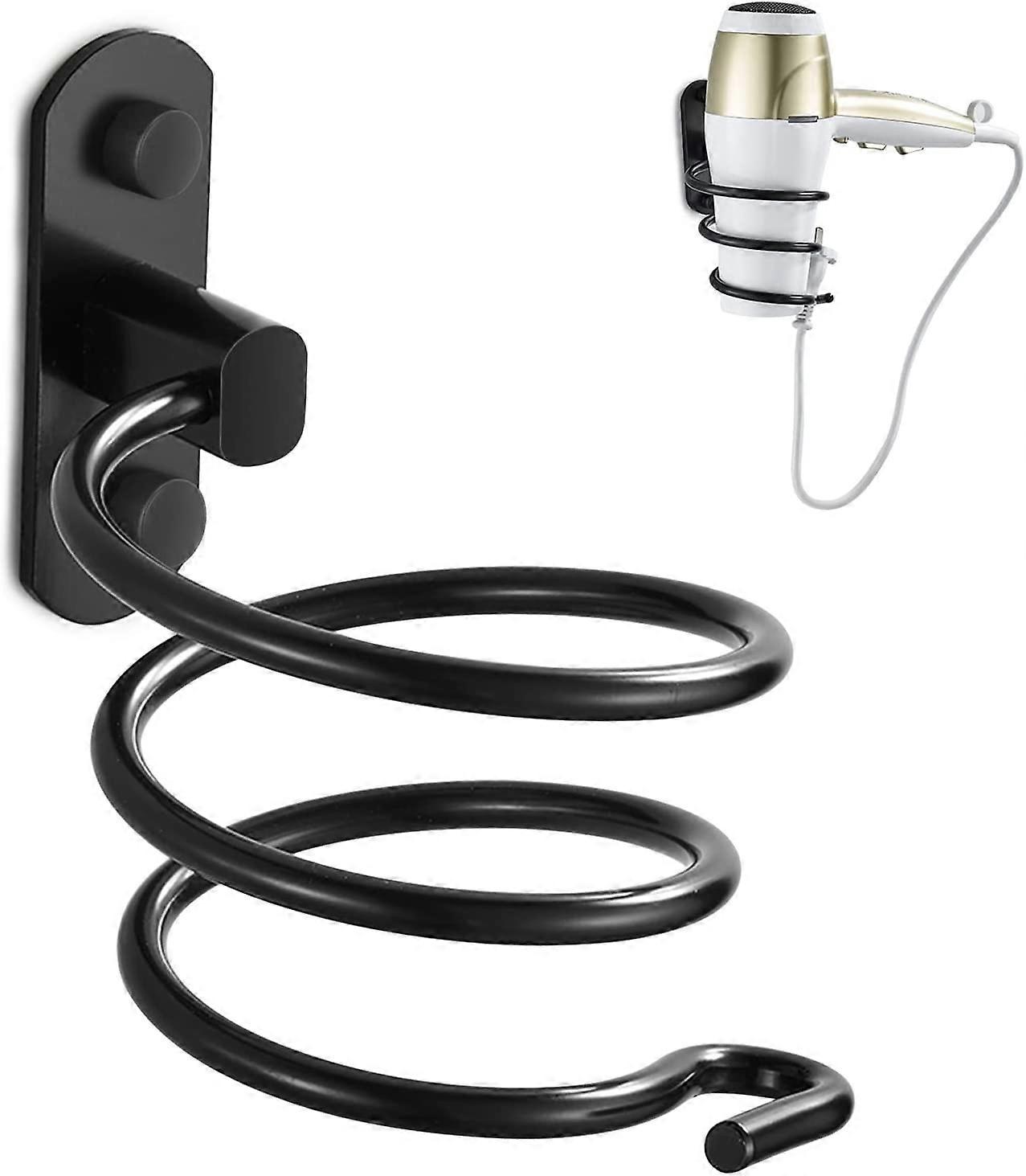 Support de sèche-cheveux, support de sèche-cheveux mural, support de sèche-cheveux mural avec trous percés