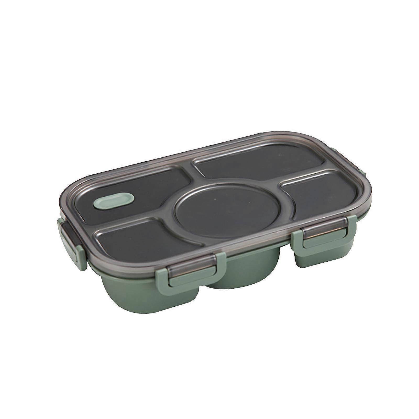 Plastic Compartmental Bento Food Container Storage Lunch Box