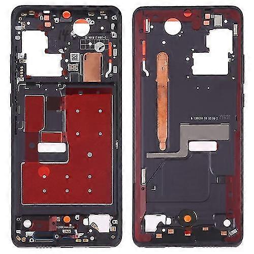Front Housing Lcd Frame Bezel Plate With Side Keys For Huawei P30 Pro SZJG240407