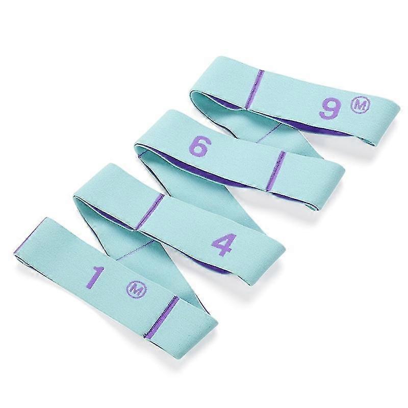 Stretch Strap with 9 Loop Elastic Stretching Band for Yoga Physical-Therapy