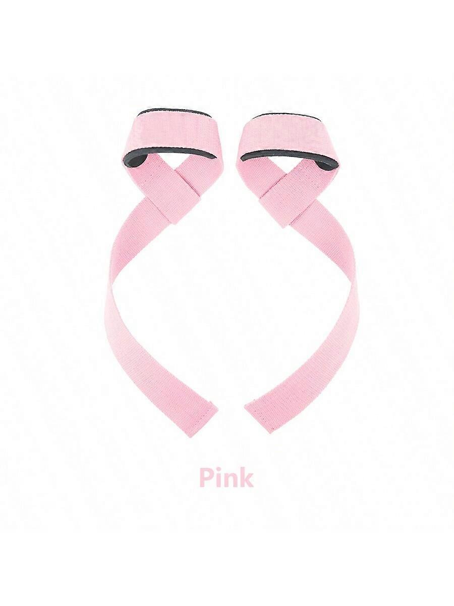 ピンクのパワーリフティングハードプルグリップアシストバンド、チンアップ&手首保護アシスタンスパンク用