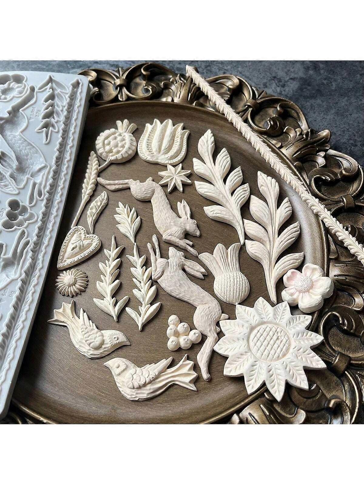 Blomst Silikon Form Harpiks Form DIY