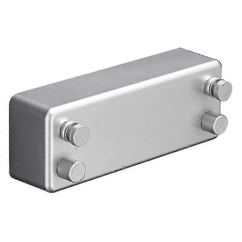 Clothes Drying Rack Invisible Double Steel Wire Retractable Clothesline Without Perforation For Laundry Drying Silver XXF