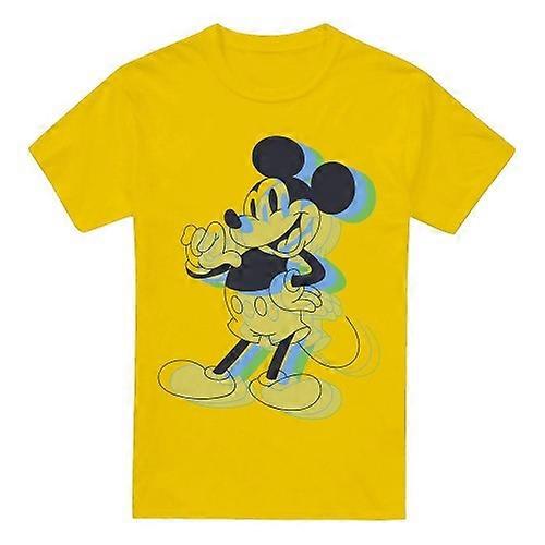 Disney Mens Trippy Mickey Mouse T-Shirt