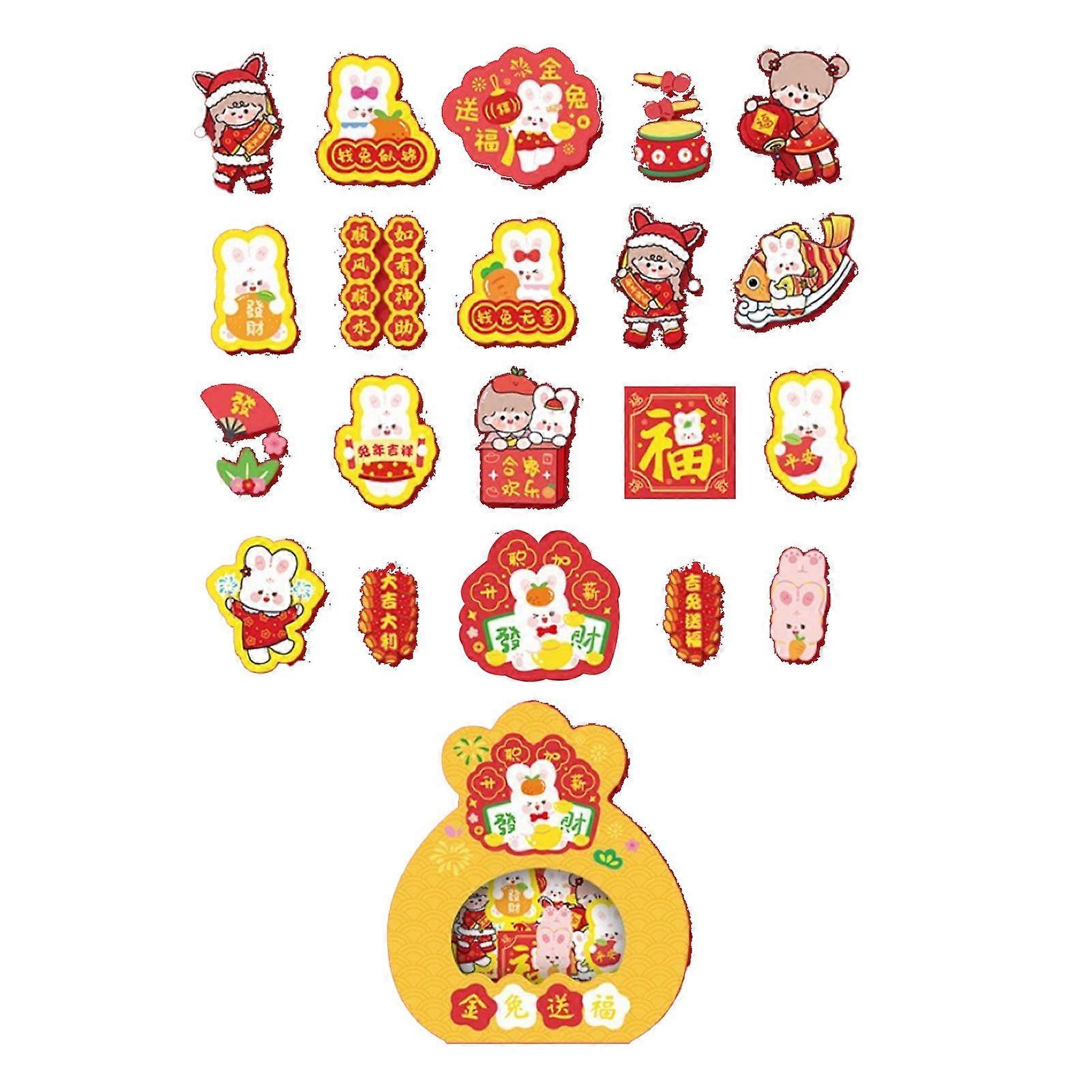 Plan with Charm: 40 Sheets Cute Rabbit Design Planner Stickers - For Journals & Crafts