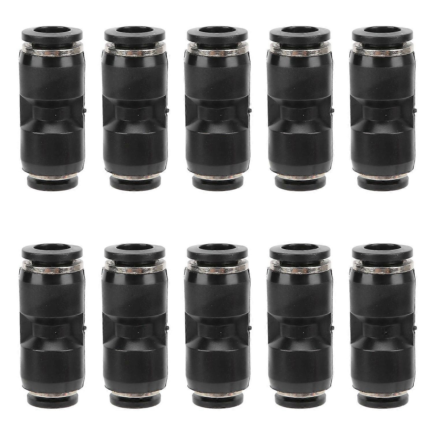 10Pcs Pneumatic Reducer Connector 360° Rotary Tube Fitting for Mechanical ProcessingPU8-8