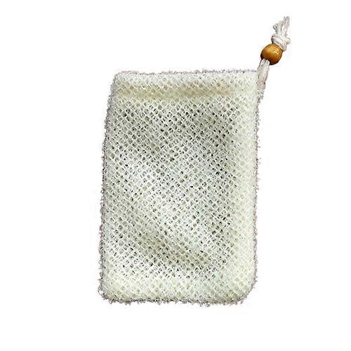 Sisal Soap Bag Hangable Bundle Pocket Ramie Handmade Soap Net Cotton and Linen Foaming Net Soap Bag Washable Standard
