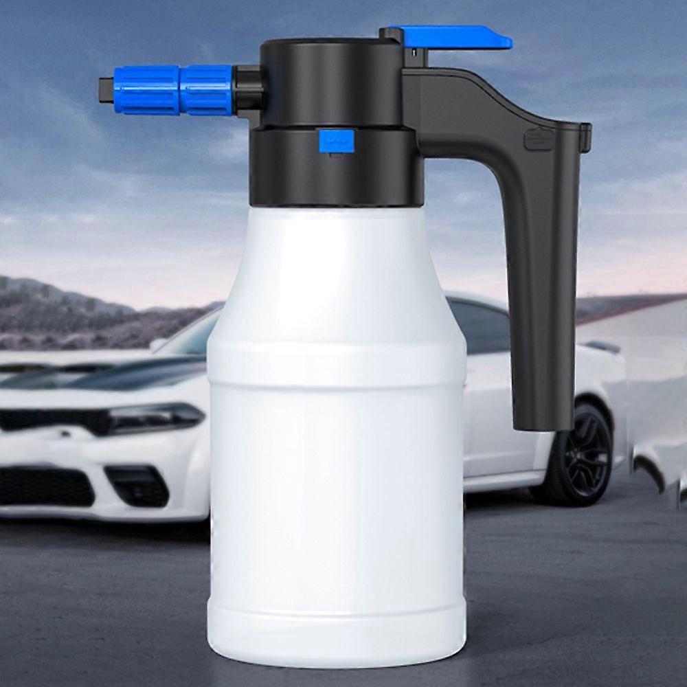 Electric Car Wash Foam Gun 1.5L Large Capacity Car Foam Sprayer Pressure Washer Foam Cannon for 6 Cars Trucks Gardening House Cleaning MK2351