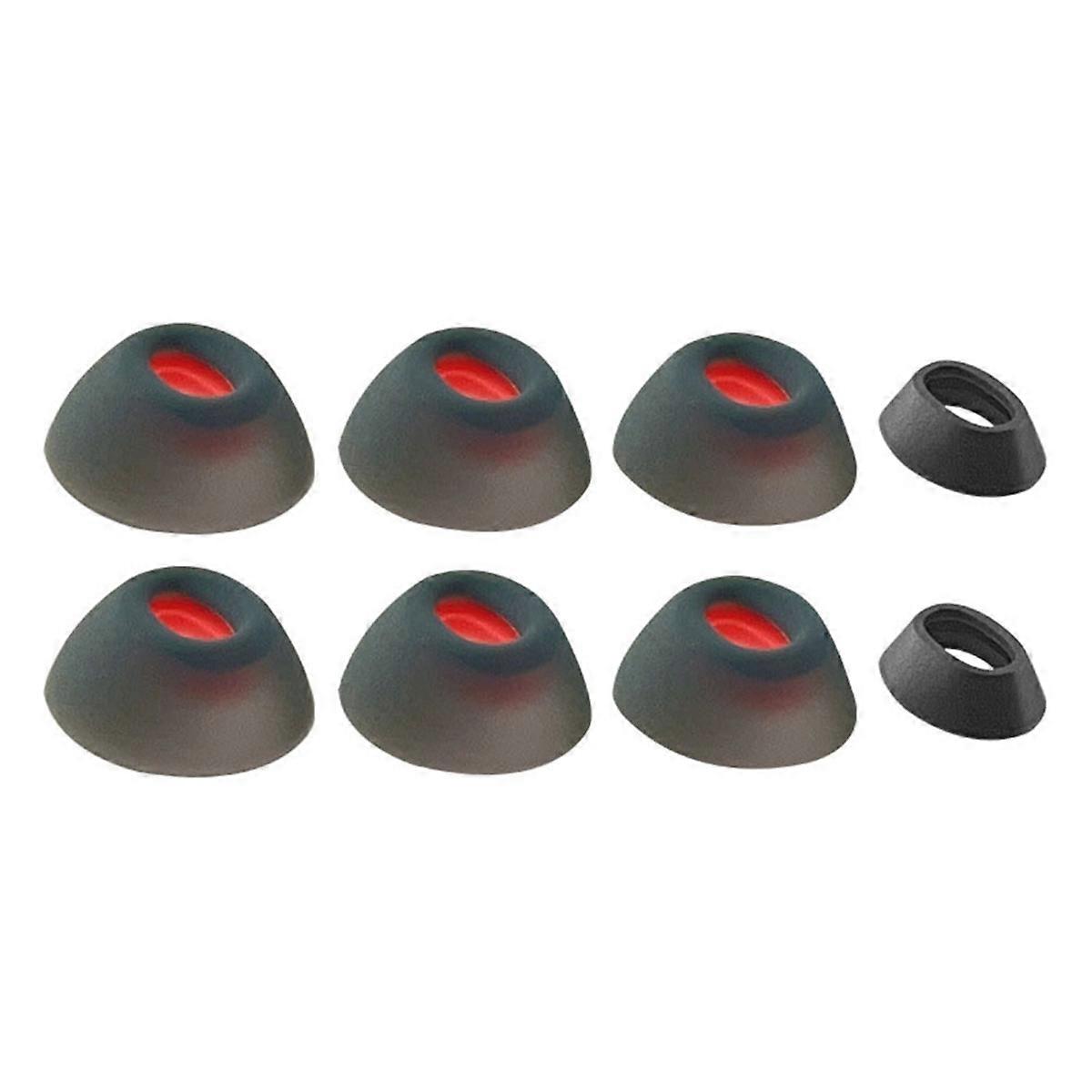8Pcs Silicone Ear Tips Earbuds for Tune Flex Bluetooth-Compatible in-Ear Earphones Replacement Supe