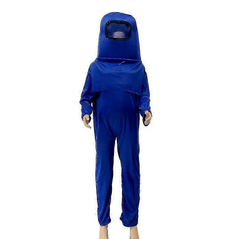 halloweenHalloween Among Us Astronaut Costume Kids Space Game Cosplay Jumpsuit Helmet Backpack Children Fancy Dress Up Performance Outfit