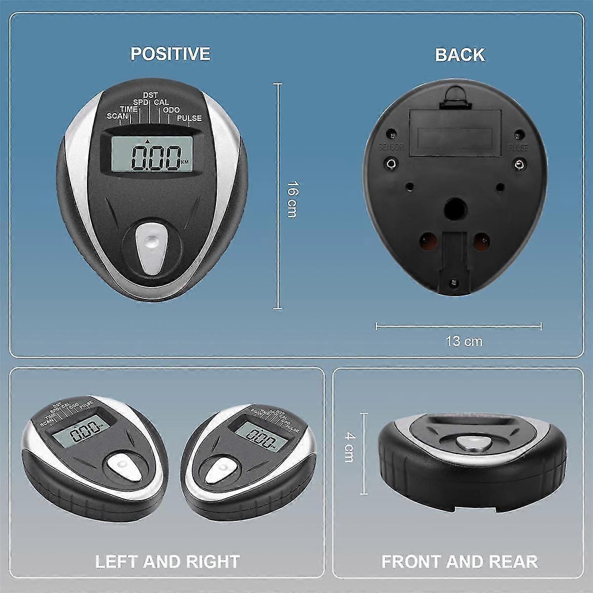 Ersatzmonitor Tachometer für Heimtrainer, Heimtrainer, Herzfrequenz-Tracker, IN