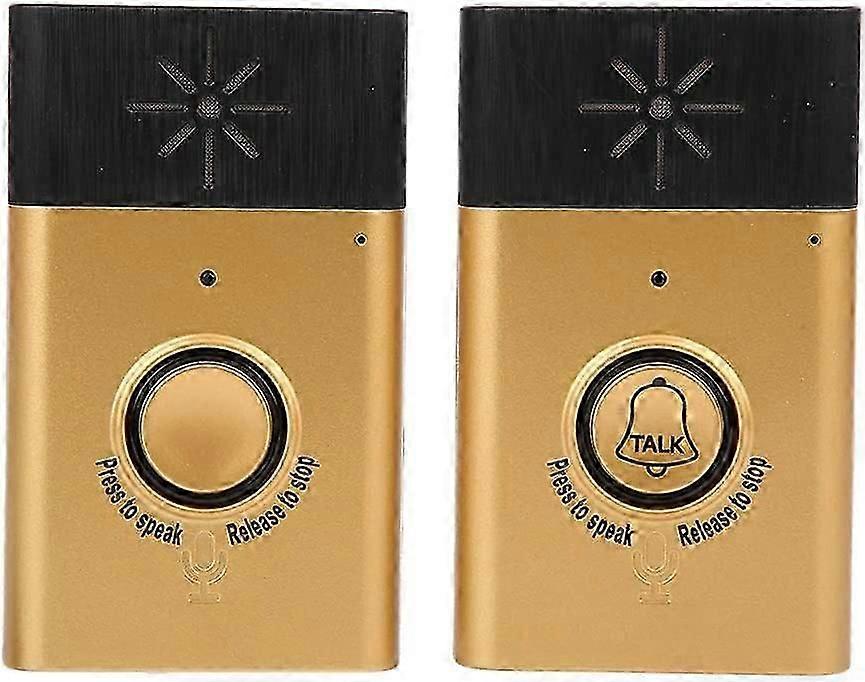 Two-way Intercom Wireless Doorbell Ringtone Changeable Security Doorbell Intercom Kit
