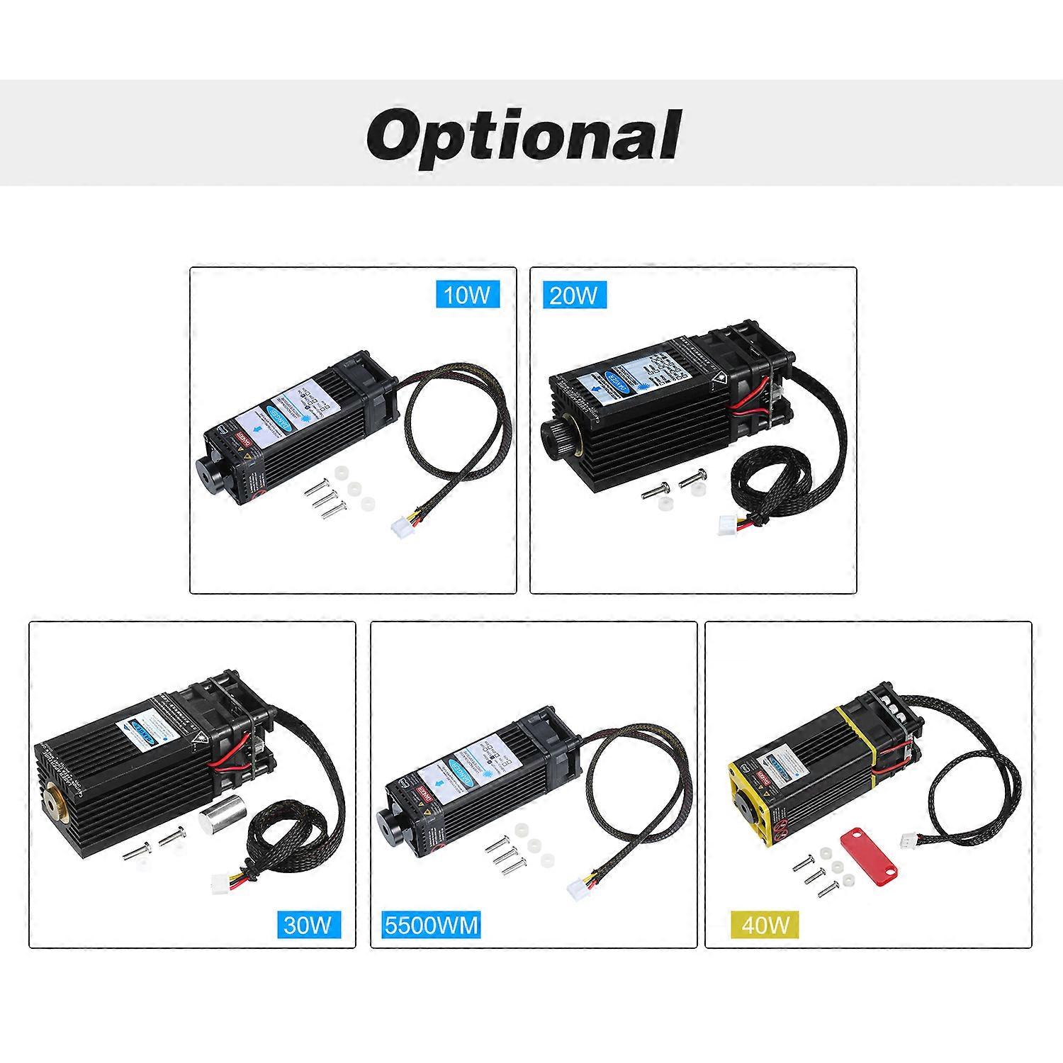 5500mW Laser Module Laser Head 450nm Blue Lase for Laser Engraving Machine Wood Marking Cutting Tool