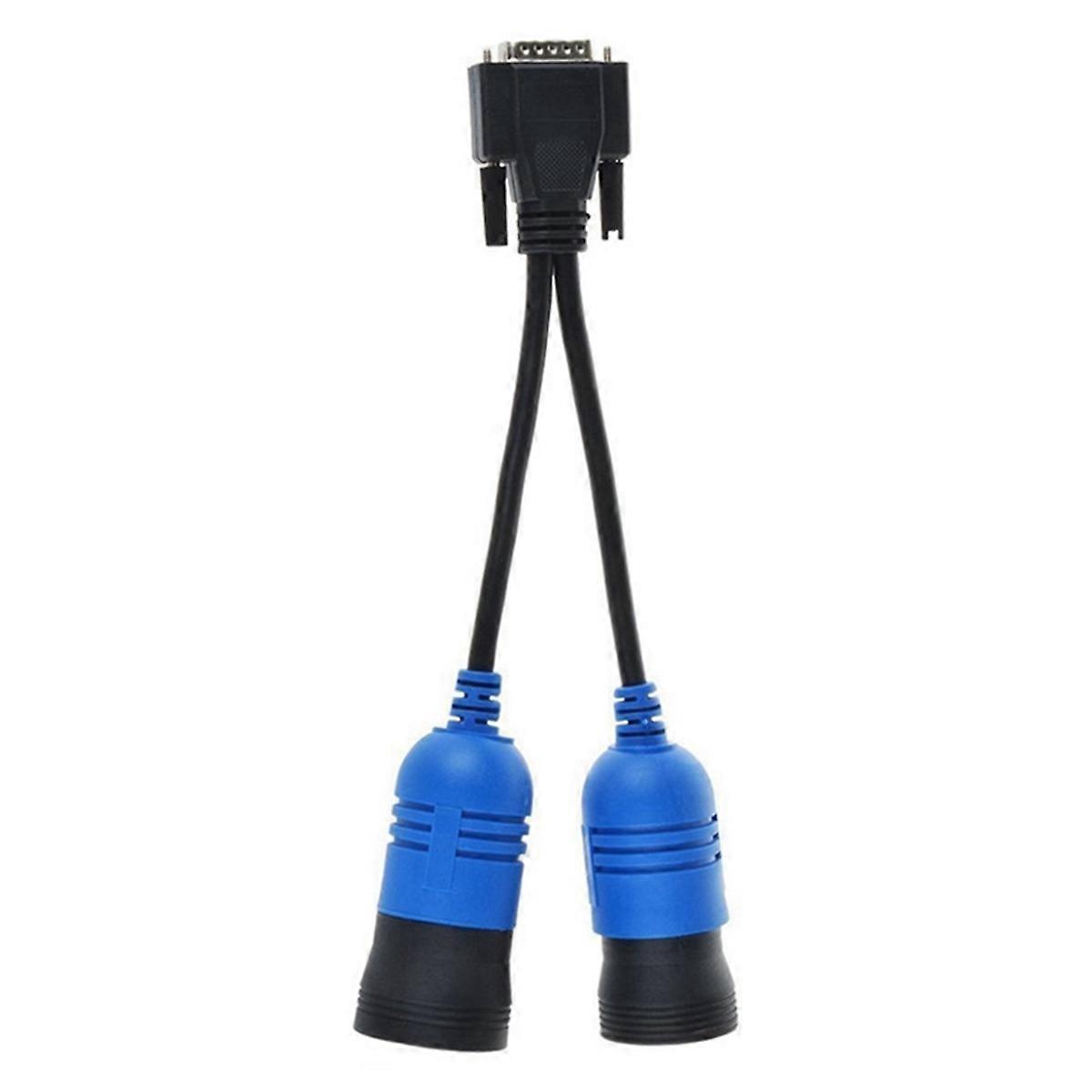 For USB Link 125032 Truck DB 15Pin Male Pn 405048 6Pin 9Pin Y Deutsch Adapter Truck Diagnose Connec