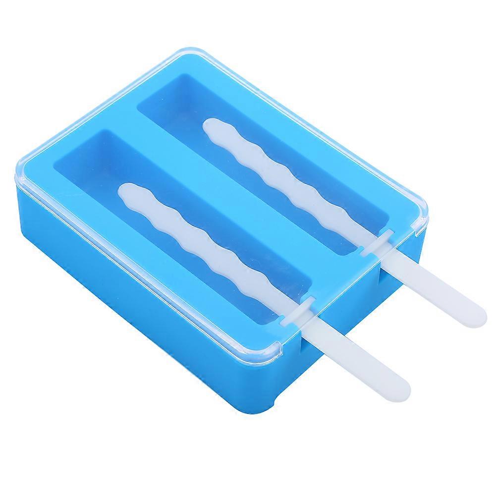 Reble Kitchen Silicone Ice Cream Mould Maker for DIY Popsicles, Easy Release, Durable Multi-Color Mold Box