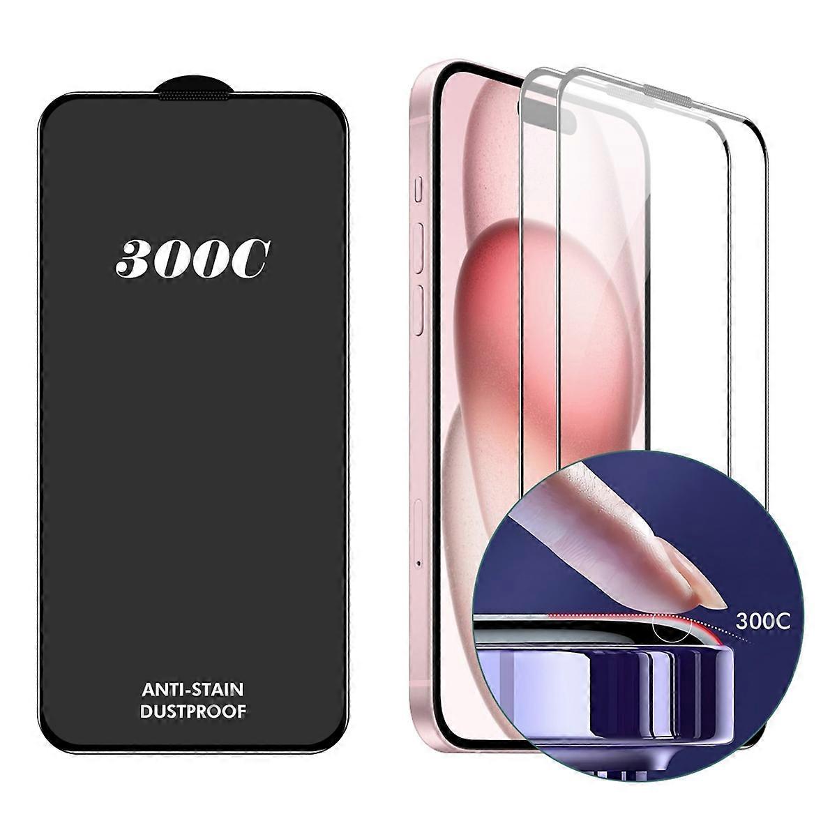 For iPhone 16 Plus Tempered Glass