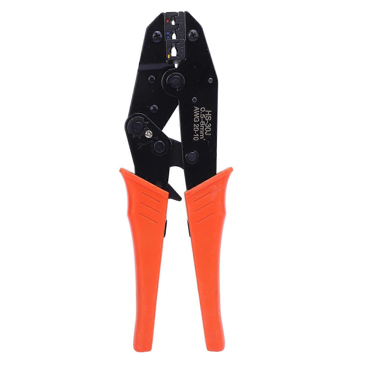 Wire Crimping Tool Alloy Steel Comfortable Grip Solid Connection for AWG 22 to 10 Heat Shrink Termin
