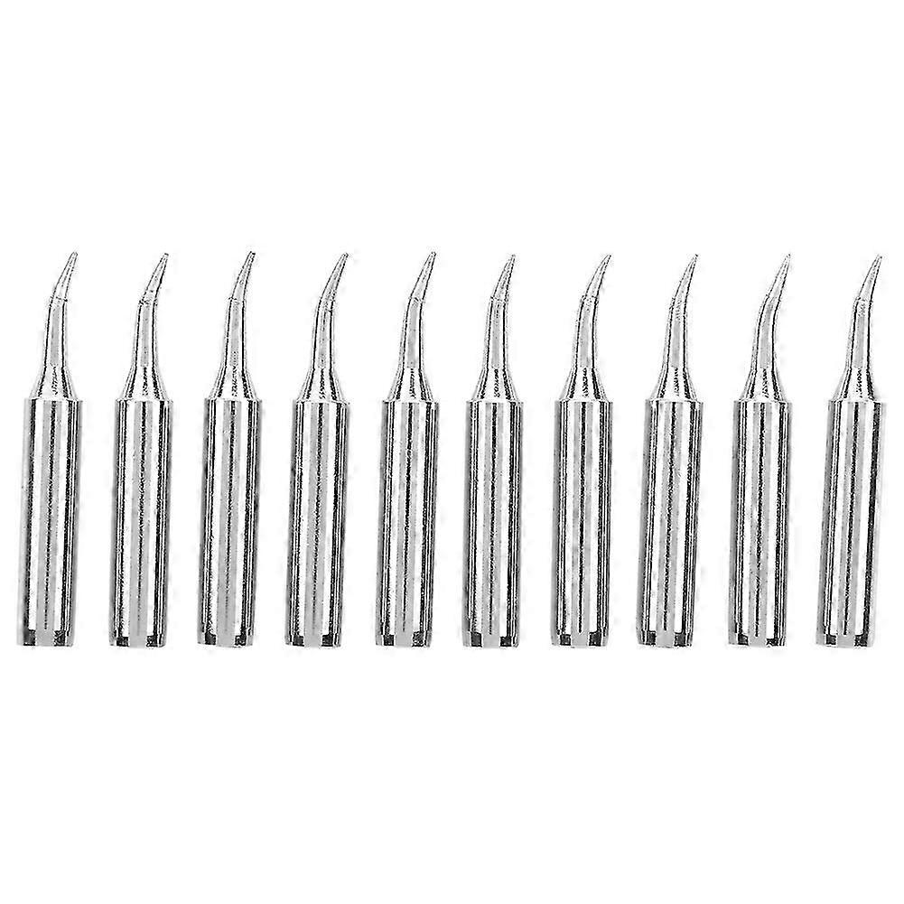 10 יחידות הלחמה קצה ברזל פליז חימום פנימי עופרת ללא הלחמה כלי ברזל 900 מ '& #8209; T&#8209; כפופה I