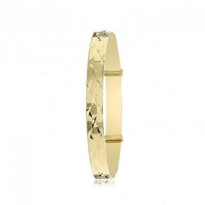9CT Yellow Gold Baby Bangle BN424