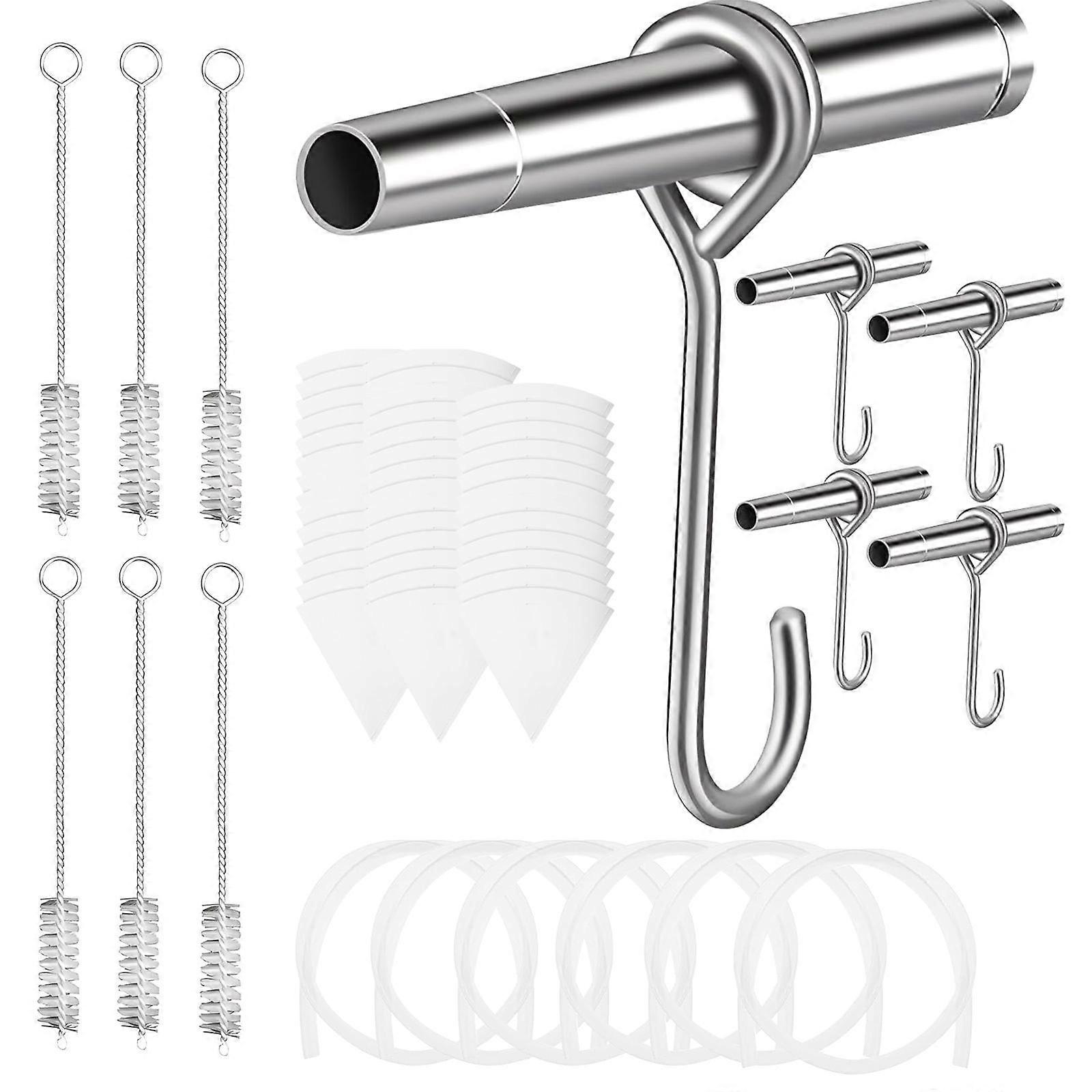 6x Maple Syrup Faucet and Hooks Set Sturdy Food Grade Material Accessory