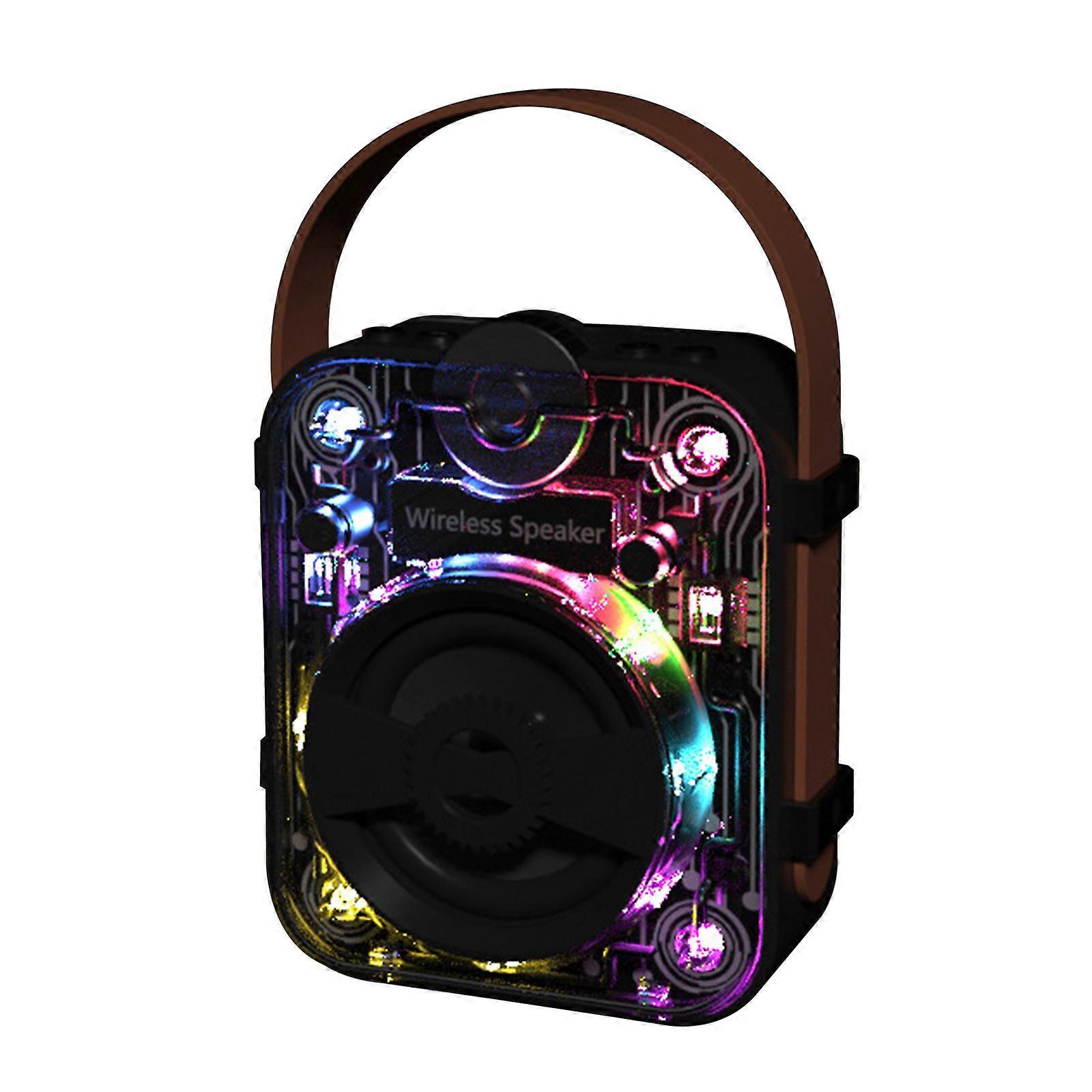 Wireless Bluetooth Stereo Punk Mechanical Handheld Wireless Subwoofer Small Stereo PUW1248