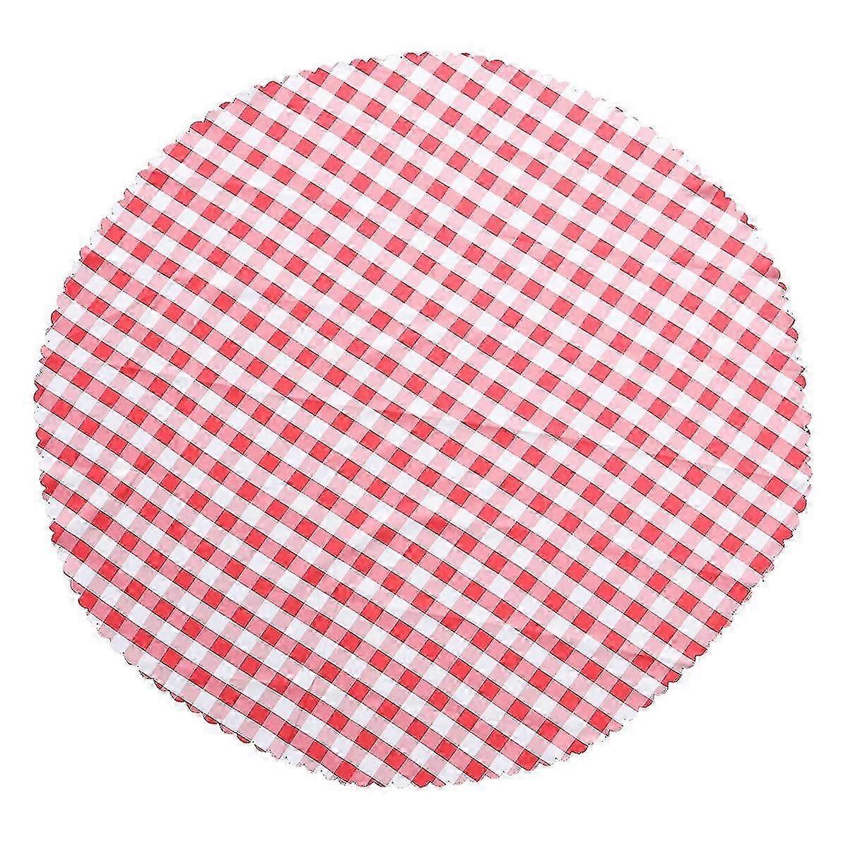 Checkered Table Clothes Round Hotel Tablecloth Christmas Table Cloth Round Tablecloth