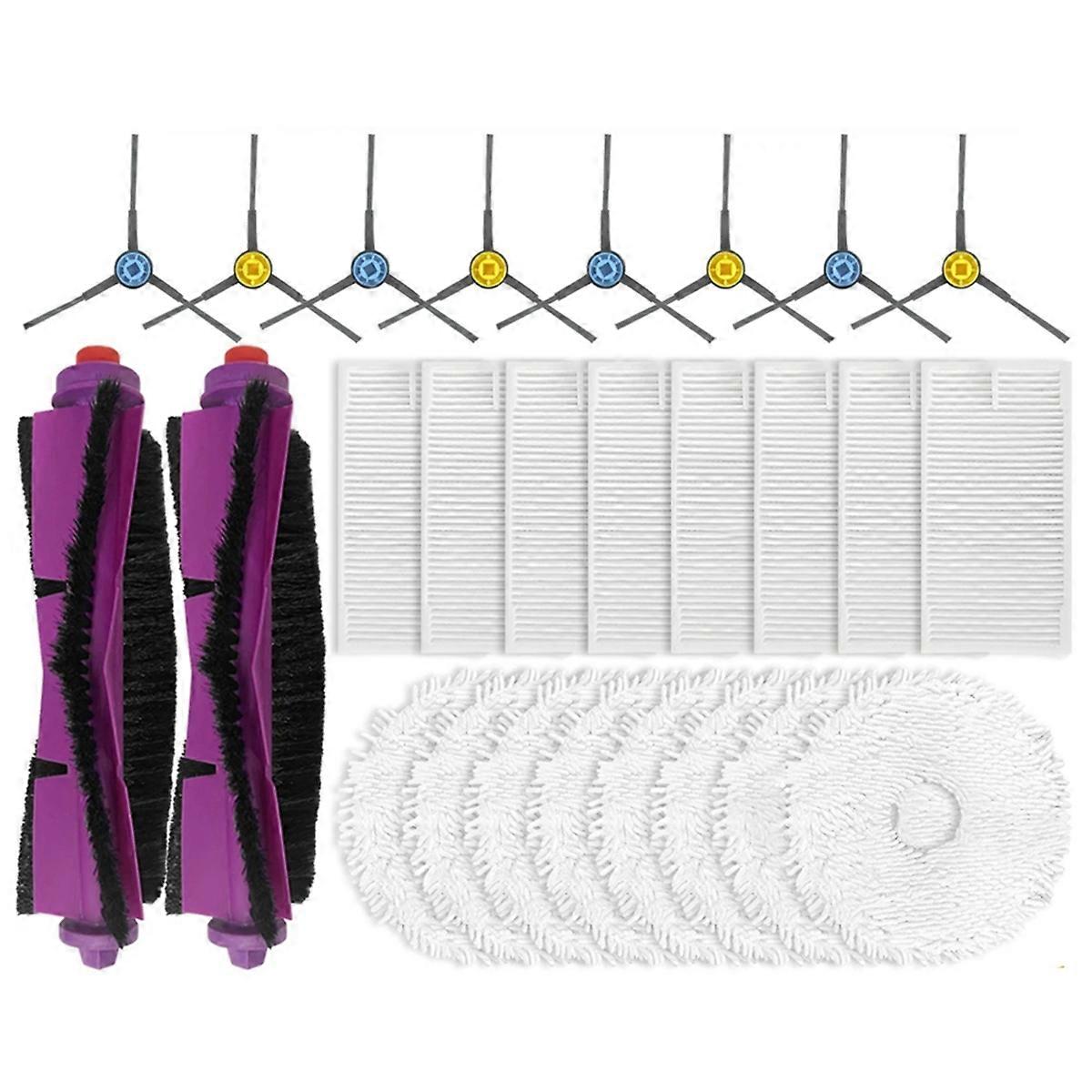 for Obode P8 Robot Vacuum Cleaner Parts Main Side Brush Mop Filter