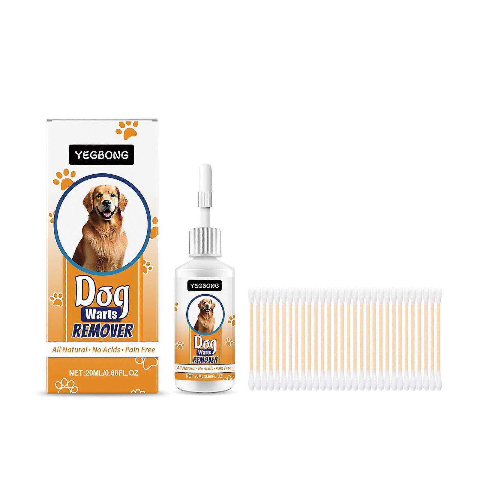Yegbong Pet Cue Liquid Pet Dog Skin Label Καθαρισμός Σάρκα Bump Wart Lijing ήπια λύση φροντίδας