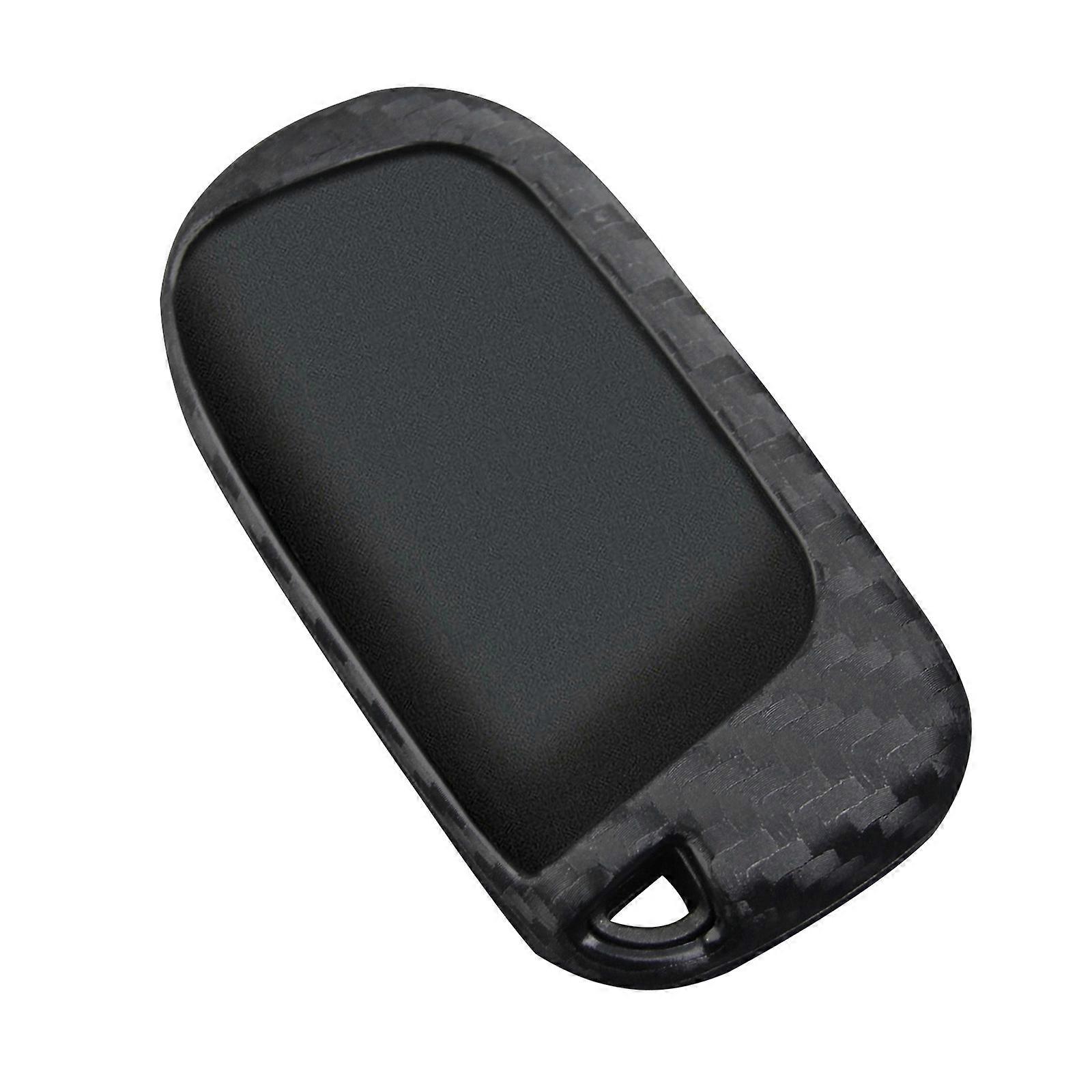 Black Carbon-Fiber Finish Exactly Fits for Key Fob for Shell Cover