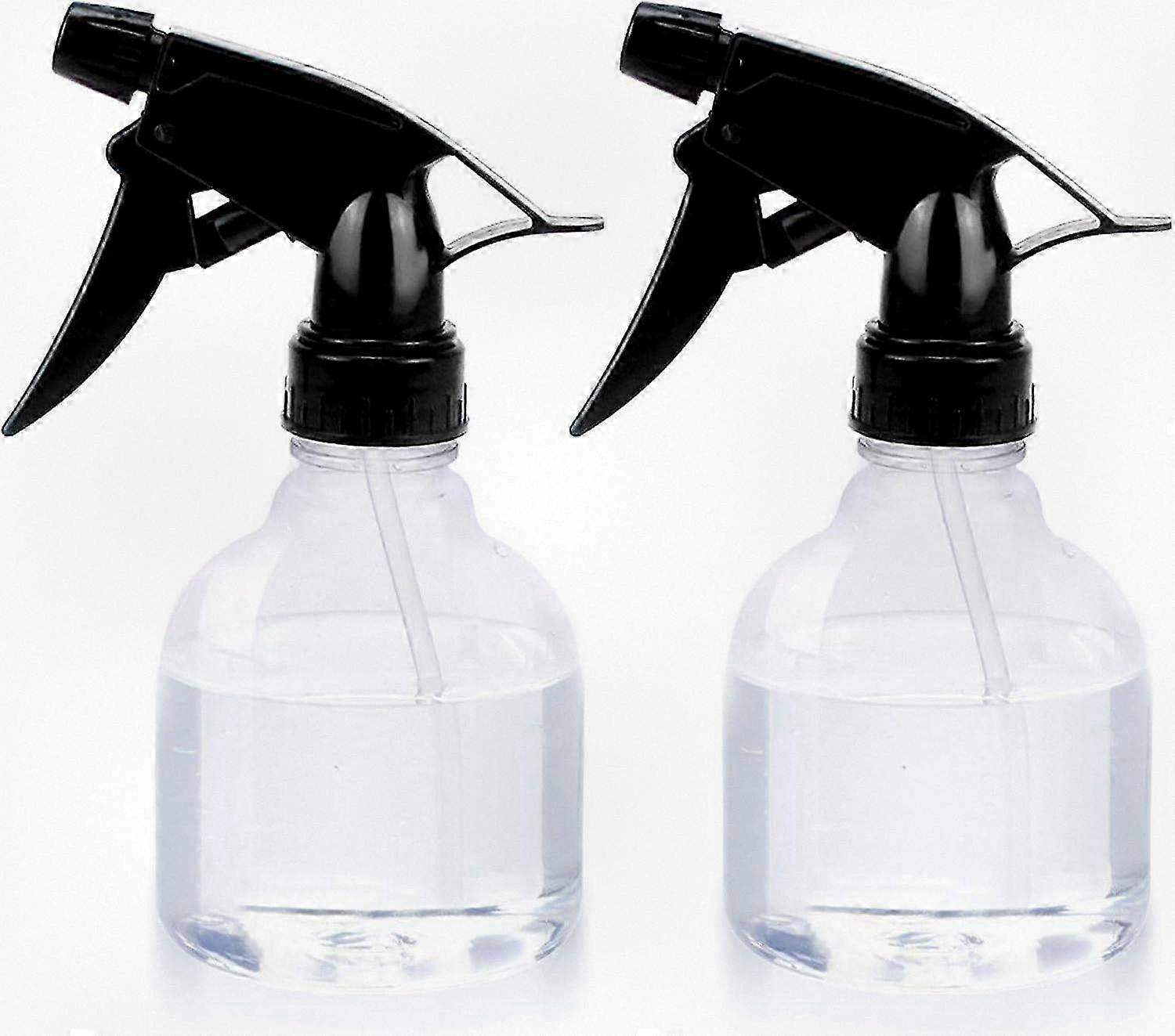 Plastic Spray Bottle with Adjustable Nozzle, Empty Water Sprayer with Trigger for Refillable Use